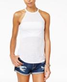 One Hart Juniors' High-low Halter Top, Only At Macy's
