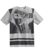 Sean John Men's Striped Graphic-print T-shirt