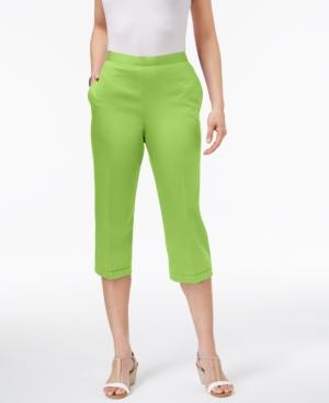 Alfred Dunner Corsica Pull-on Capri Pants