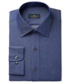 Club Room Estate Men's Classic-fit Wrinkle-resistant Irish Shadow Solid Dress Shirt, Created For Macy's
