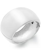 Thalia Sodi Silver-tone Wide Hinge Bracelet, Only At Macy's