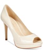 Marc Fisher Byanka Peep-toe Pumps Women's Shoes