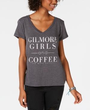Love Tribe Juniors' Gilmore Girls Coffee Graphic T-shirt
