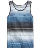 Univibe Men's Kuzco Ombre Stripe Pocket Tank