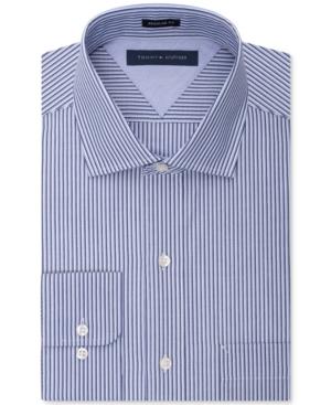 Tommy Hilfiger Easy Care Water Mill Stripe Dress Shirt