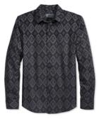 American Rag Men's Chalet Fair Isle Shirt, Only At Macy's