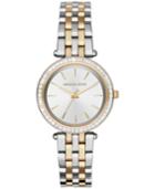 Michael Kors Women's Mini Darci Two-tone Stainless Steel Bracelet Watch 33mm Mk3405