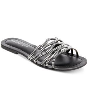 Madden Girl Sunday Rhinestone Slides