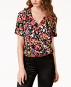 Guess Margarita Printed Wrap Top