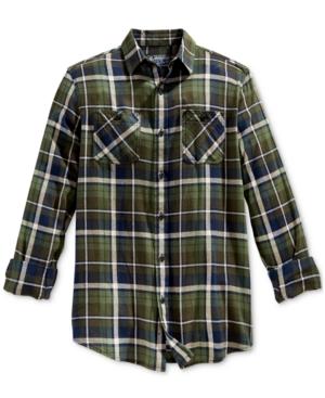 American Rag Men's Elias Plaid Flannel Shirt, Only At Macy's