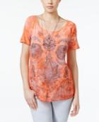 Lucky Brand Printed T-shirt