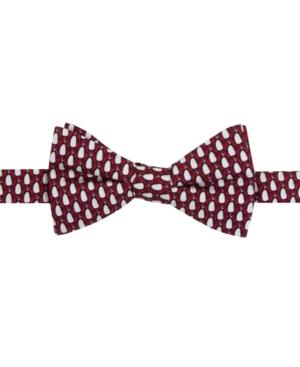 Tommy Hilfiger Men's Penguin Print To-tie Bow Tie