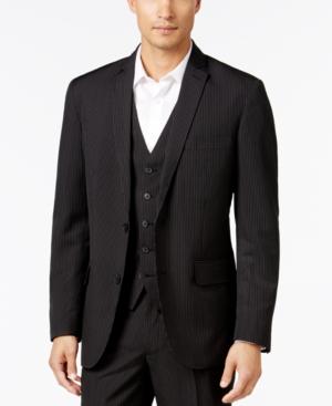 Inc International Concepts Men's Classic-fit Pinstripe Blazer, Only At Macy's