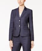 Nine West Denim Two-button Blazer