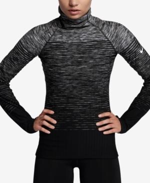 Nike Hyperwarm Space-dyed Fleece-lined Training Top
