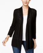 Inc International Concepts Open-front Cardigan, Only At Macy's