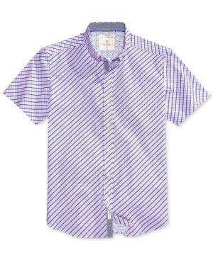 Construct Men's Stretch Slim-fit Check Shirt