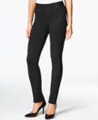 Jm Collection Petite Pull-on Ponte Pants, Only At Macy's