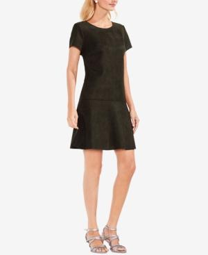 Vince Camuto Faux-suede Scuba Dress