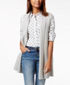 Charter Club Cashmere Ribbed Vest, Created For Macy's