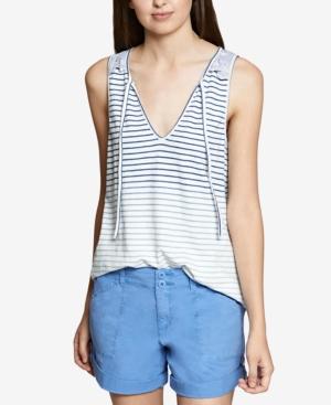 Sanctuary Leon Cotton Ombre Striped Top