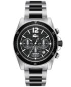 Lacoste Watch, Men's Chronograph Seattle Two-tone Stainless Steel Bracelet 45mm 2010708
