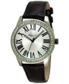 Kenneth Cole New York Women's Black Leather Strap Watch 38mm 10029552