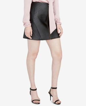 Rachel Rachel Roy Zip-front Faux-leather Skirt, Created For Macy's