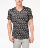 Alfani Men's Exploded Geo-print T-shirt, Created For Macy's