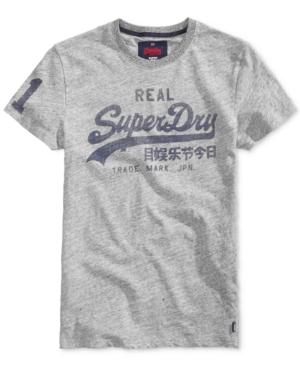 Superdry Men's Vintage Graphic-print Logo T-shirt