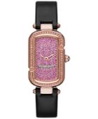 Marc By Marc Jacobs Women's The Jacobs Black Leather Strap Watch 20x31mm Mj1554