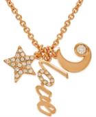 Kate Spade New York 12k Gold-plated Love Charm Pendant Necklace