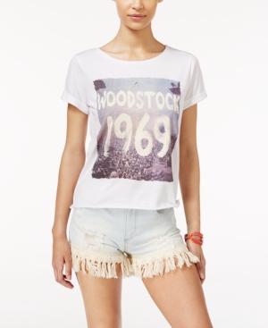 Lyrix Juniors' Woodstock Graphic T-shirt