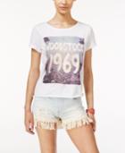 Lyrix Juniors' Woodstock Graphic T-shirt