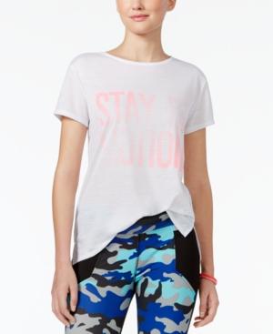 Energie Active Juniors' Graphic Elastic-back T-shirt