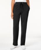 Karen Scott French Terry Active Pants, Created For Macy's