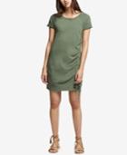 Sanctuary Bryce Cotton Lace-up T-shirt Dress