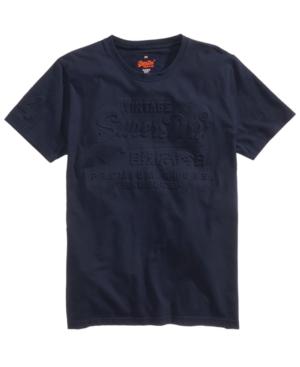 Superdry Men's Embossed Graphic-print T-shirt