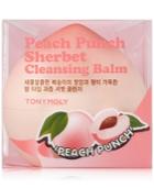 Tonymoly Peach Punch Sherbet Cleansing Balm