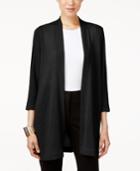 Alfani Knit Open-front Cardigan, Only At Macy's