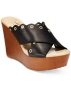Callisto Darcii Platform Wedge Sandals Women's Shoes