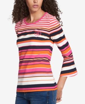 Tommy Hilfiger Bell-sleeve Top, Created For Macy's