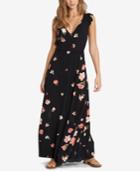 Billabong Juniors' Flutter-sleeve Maxi Dress