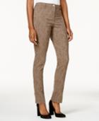 Style & Co Petite Jacquard Jeans, Created For Macy's