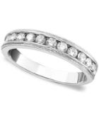 Diamond Band Ring In 14k White Gold (1/2 Ct. T.w.)