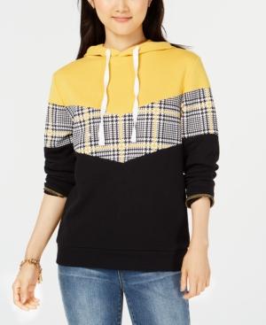 Ultra Flirt By Ikeddi Juniors' Colorblocked Hoodie