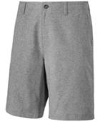 Greg Norman For Tasso Elba Men's Classic-fit Heathered Performance Shorts, Only At Macy's