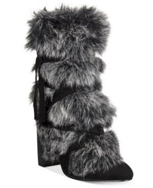 Charles By Charles David Alberta Faux-fur Booties Women's Shoes