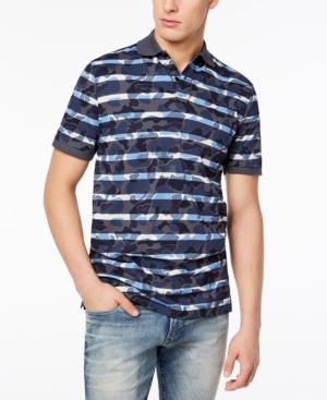 G-star X Macy's Men's Swando Camo-stripe Polo, Created For Macy's