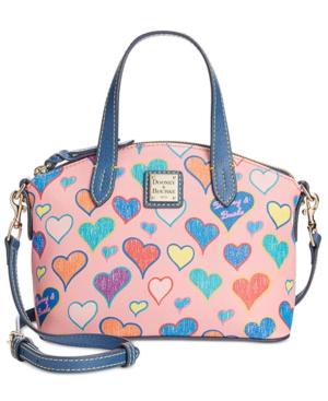 Dooney & Bourke Hearts Ruby Mini Satchel